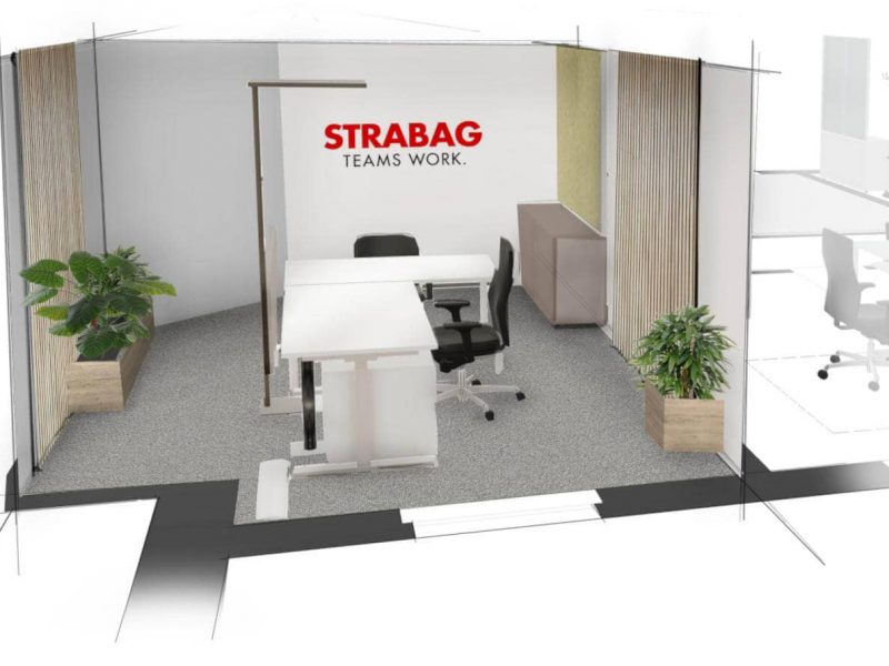 Büroumbau Gewerbe Leipzig Innenarchitekt